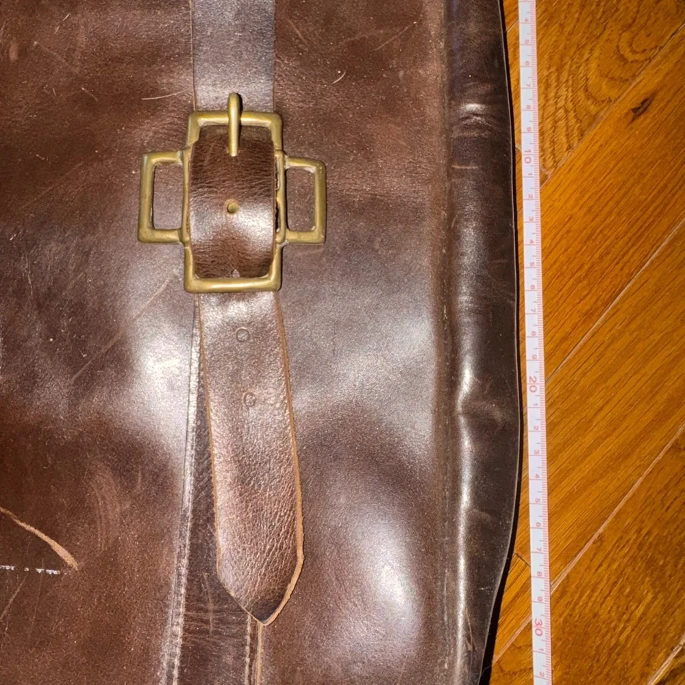 Brown Leather Men's Bag
